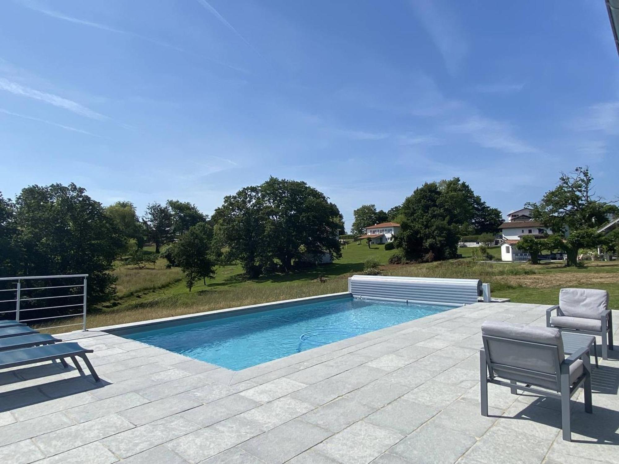 Maison Individuelle Avec Piscine Et Grand Jardin, 6-8 Pers, Urt - Fr-1-495-140 Villa Exterior photo